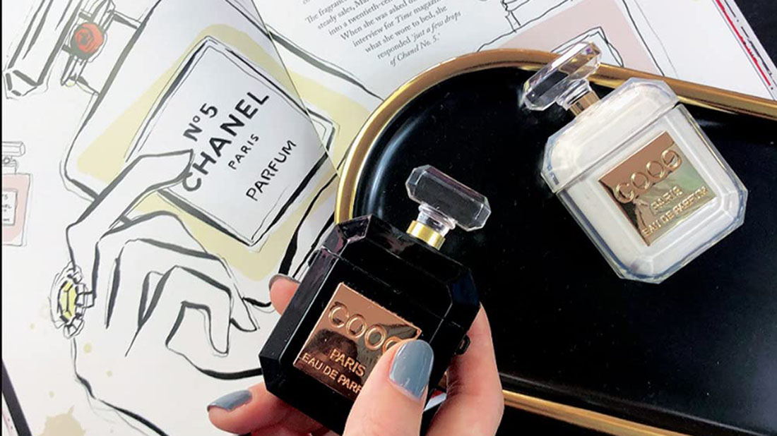 wholesale popular Wireless Earphone Case coco chanel perfume airpods rubber case