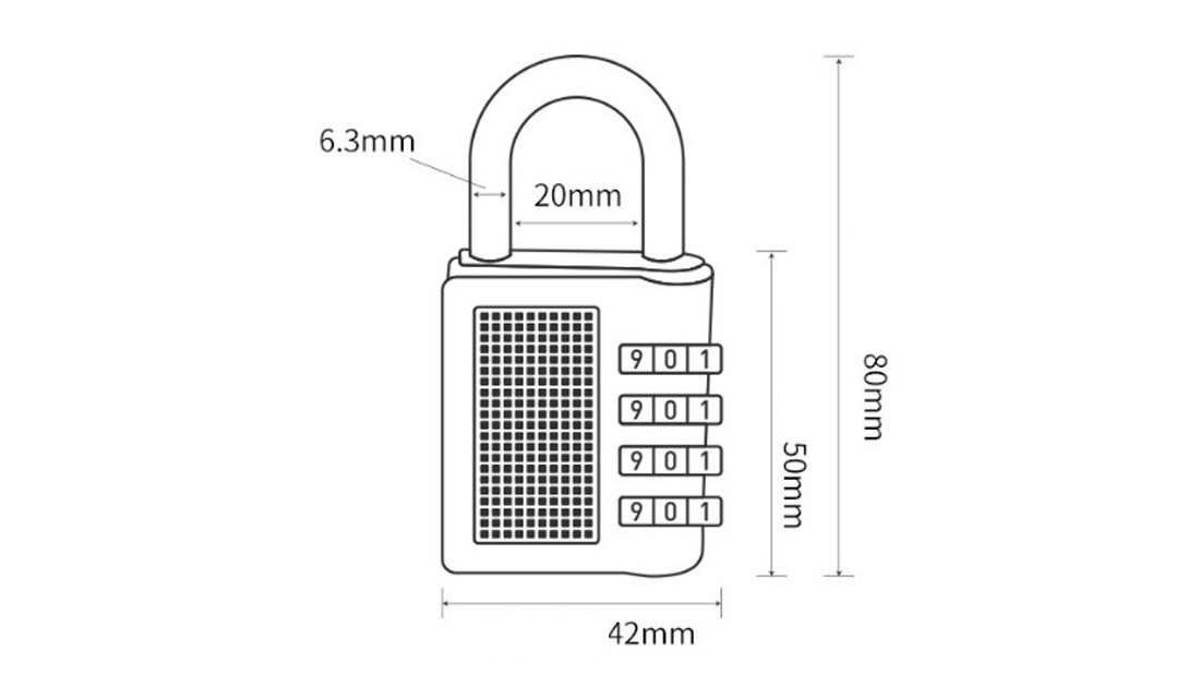 password luggage locker luggage locks with logo printed