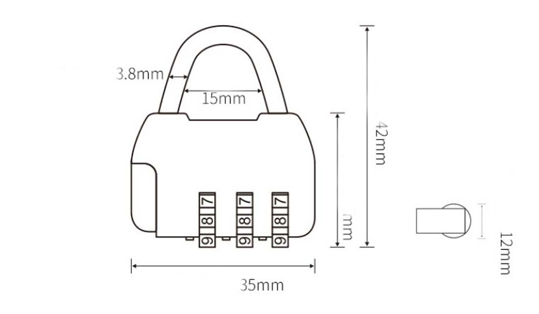 where to buy portable lock for door china supplier