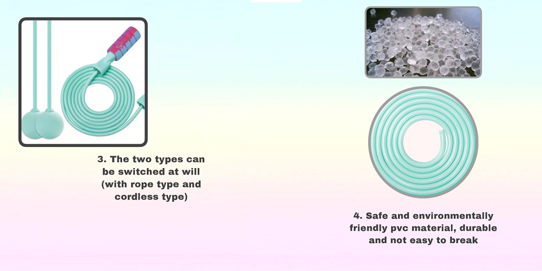logo oggetti omaggio corda per saltare cordless poco costosa per studenti