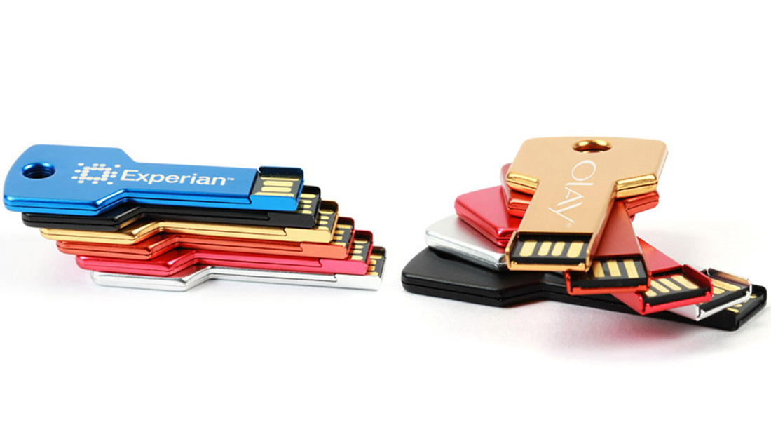 promotional gifts with logo metal fastest usb key China supplier