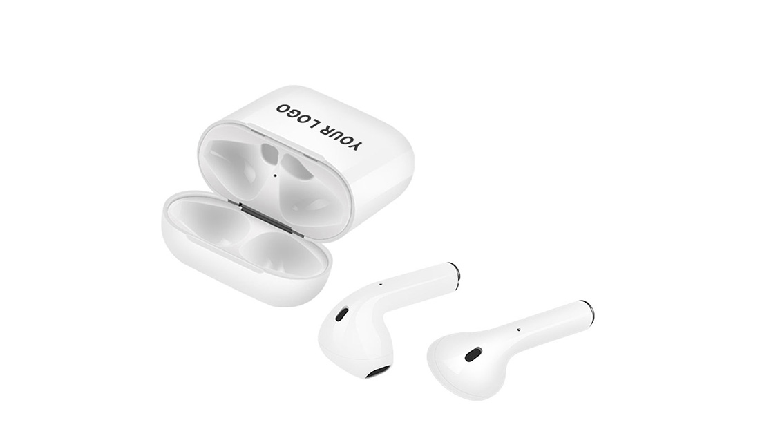 company giveaways with logo iphone earbuds price supplier in USA