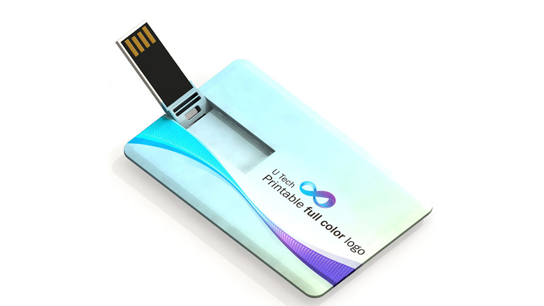 company logo products metal business card usb drive China supplier