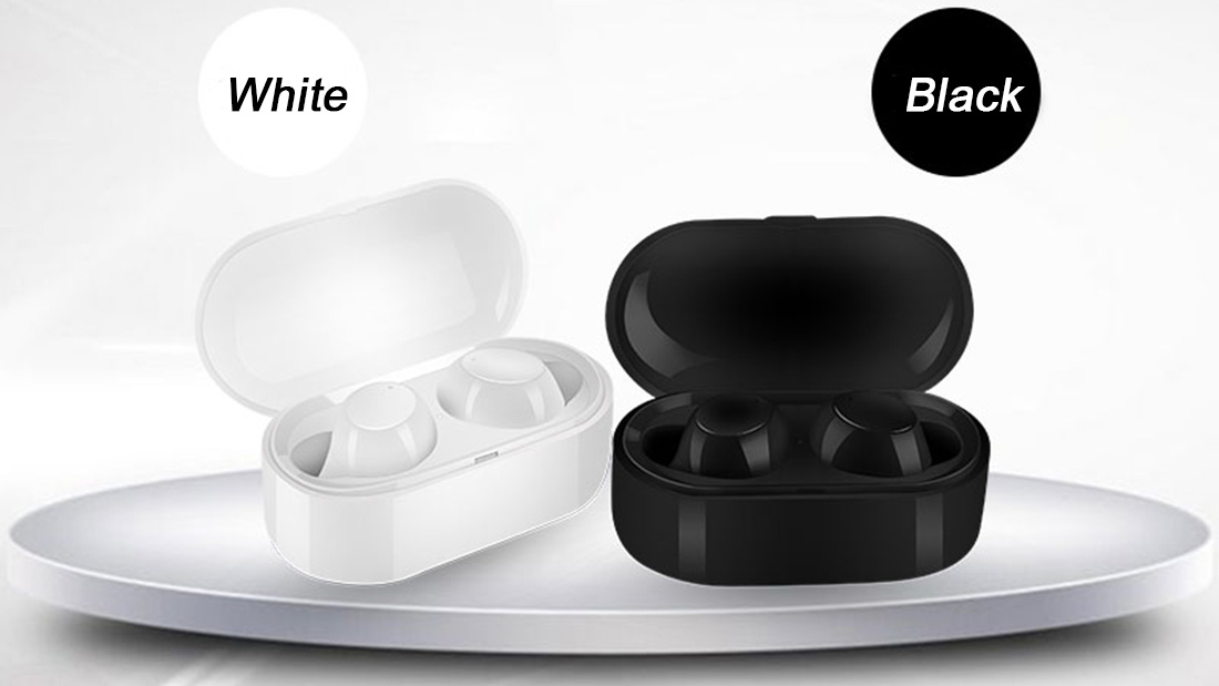logo on products black earbuds for iphone supplier in USA
