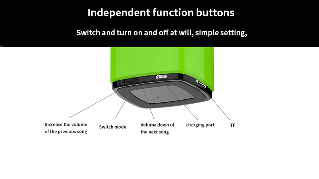 el mejor altavoz bluetooth de sonido estéreo promocional para proveedor de automóviles