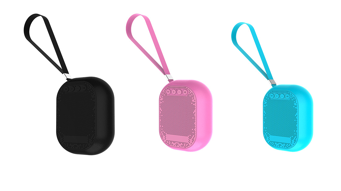 small promotional items stereo sound powered bluetooth speakers outdoor supplier