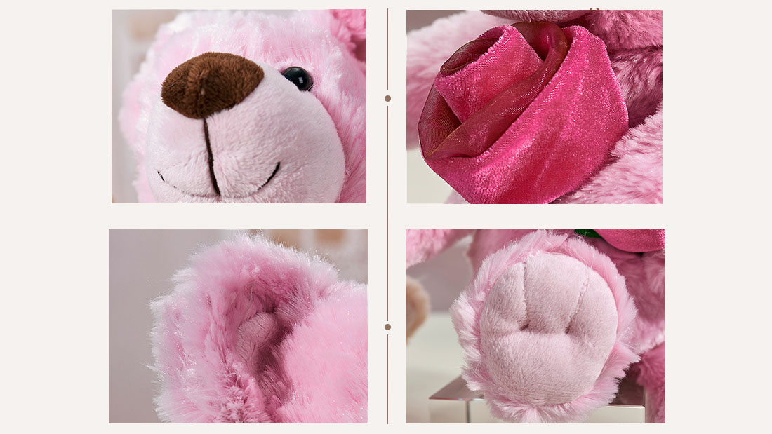 meilleurs cadeaux promotionnels de la Saint-Valentin ours en peluche créatif pour les filles