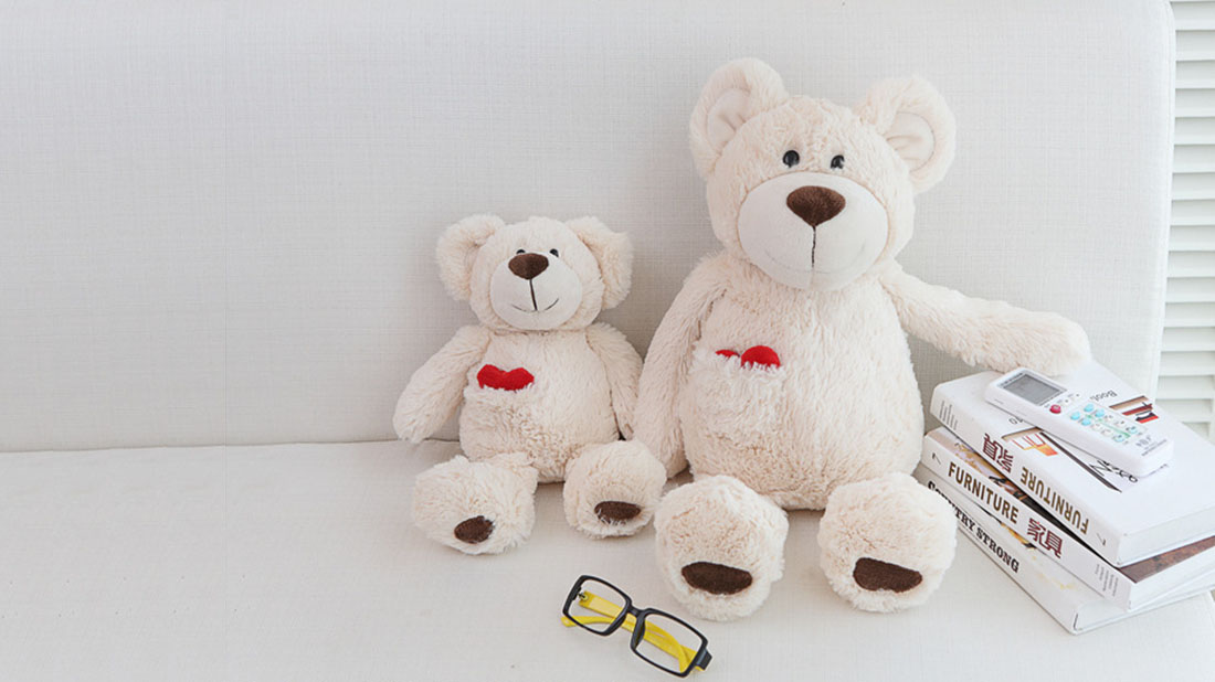heart imprinted gifts design love teddy bear 5 feet for kids 2021