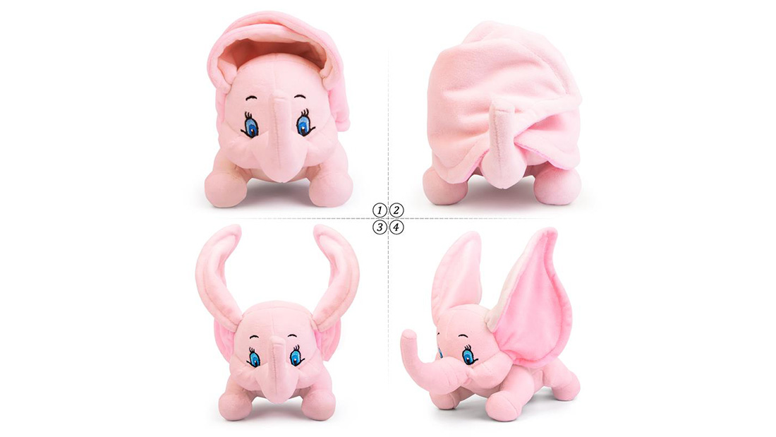 wholesale elephant plush toy brilliant gift shop