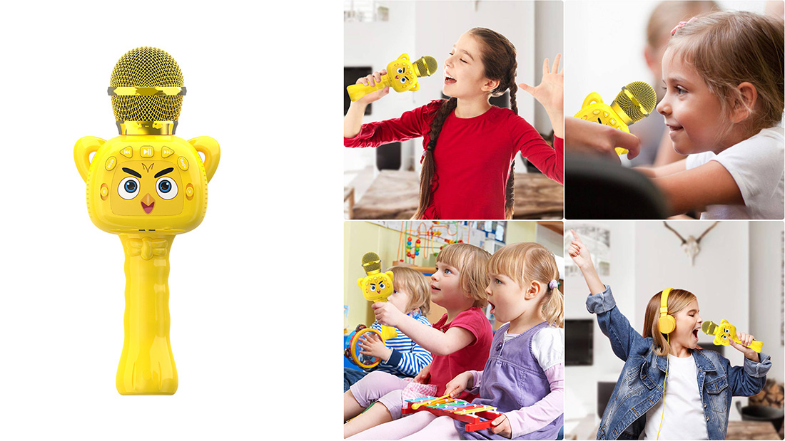 wireless kids toy gift personalized microphone for kids give children happy hour
