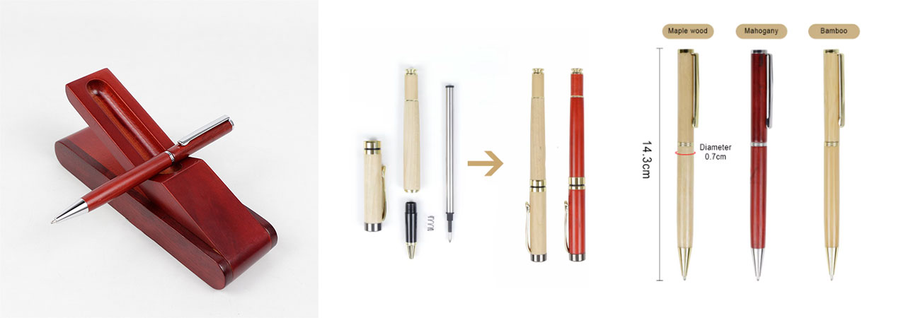 why-choose-Gold-Slim-Waist-Maple-Wooden-Twist-Ballpoint-Pen