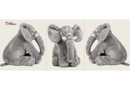 Study the made of personalised elephant soft toy