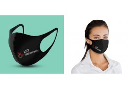 Como usar o lenço da máscara facial como um item promocional?
